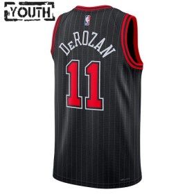 Maillot Enfant Chicago Bulls Demar Derozan 11 2022-23 Jordan Statement Edition Noir Swingman
